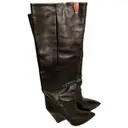 Lokyo leather riding boots Isabel Marant