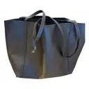 Leather handbag Louis Cottier