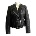 Leather jacket Louis Feraud
