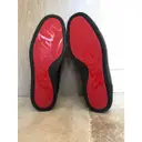 Louis junior spike leather low trainers Christian Louboutin