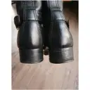 Leather ankle boots Louis Vuitton