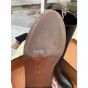 Leather riding boots Louis Vuitton