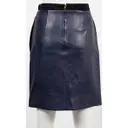 Louis Vuitton Leather mid-length skirt for sale