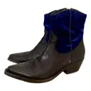 Leather ankle boots Luca Valentini