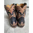 Leather cowboy boots Lucchese