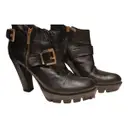 Leather ankle boots Luciano Padovan