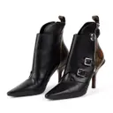 Louis Vuitton LV Janet leather buckled boots for sale