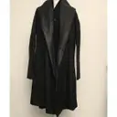 Leather coat MA+