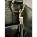 Mademoiselle Adjani leather clutch bag Lancel