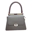 Leather handbag Maison Hēroïne