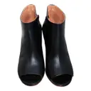 Leather open toe boots Maison Martin Margiela