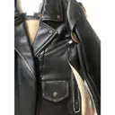 Leather biker jacket Maison Martin Margiela Pour H&M