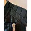 Leather jacket Maison Scotch