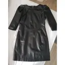 Leather mini dress Maje