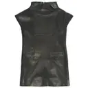 Leather mini dress Marc by Marc Jacobs