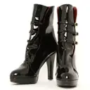 Marc Jacobs Black Leather Boots for sale