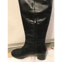 Leather boots Marimekko