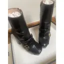 Marmont leather boots Gucci