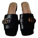 Marmont leather mules Gucci