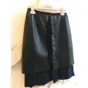 Leather mid-length skirt Marni