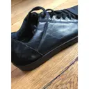 Leather low trainers Marni