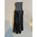Leather gloves Massimo Dutti