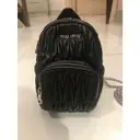 Buy Miu Miu Matelassé leather backpack online