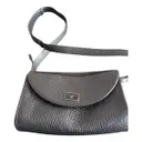 Leather handbag Mauboussin