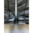 Leather riding boots Max & Co