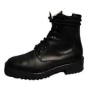 Leather lace up boots Max Mara