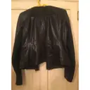 Max Mara Weekend Leather biker jacket for sale