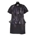 Leather mini dress Mcq