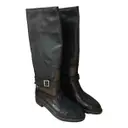 Leather wellington boots Menghi
