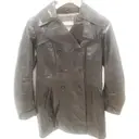 Leather trench coat Meteo