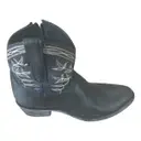 Leather ankle boots Mexicana