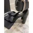 Mica leather sandal Saint Laurent