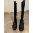 Leather riding boots Michael Kors