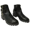 Leather buckled boots Miista