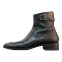 Miles leather boots Saint Laurent