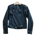 Leather biker jacket Misbhv