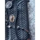 Miu Crystal leather handbag Miu Miu