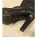 Buy Miu Miu Leather riding boots online