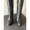 Buy Miu Miu Leather riding boots online
