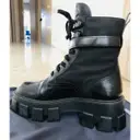 Buy Prada Monolith  leather biker boots online