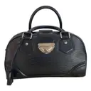 Montaigne Vintage leather handbag Louis Vuitton