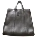 Leather bag Montblanc