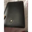 Leather card wallet Montblanc