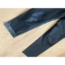 Leather straight pants Montgomery C.P. Company