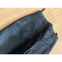 Leather straight pants Montgomery C.P. Company