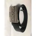 Leather belt Moschino Cheap And Chic